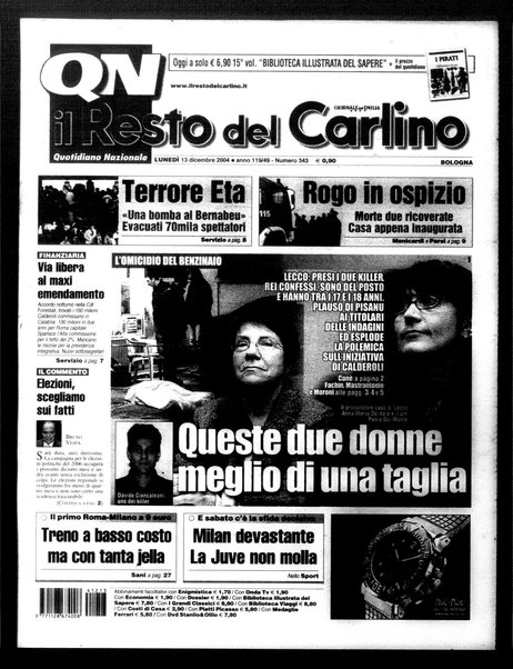 Il Resto del Carlino : giornale dell'Emilia